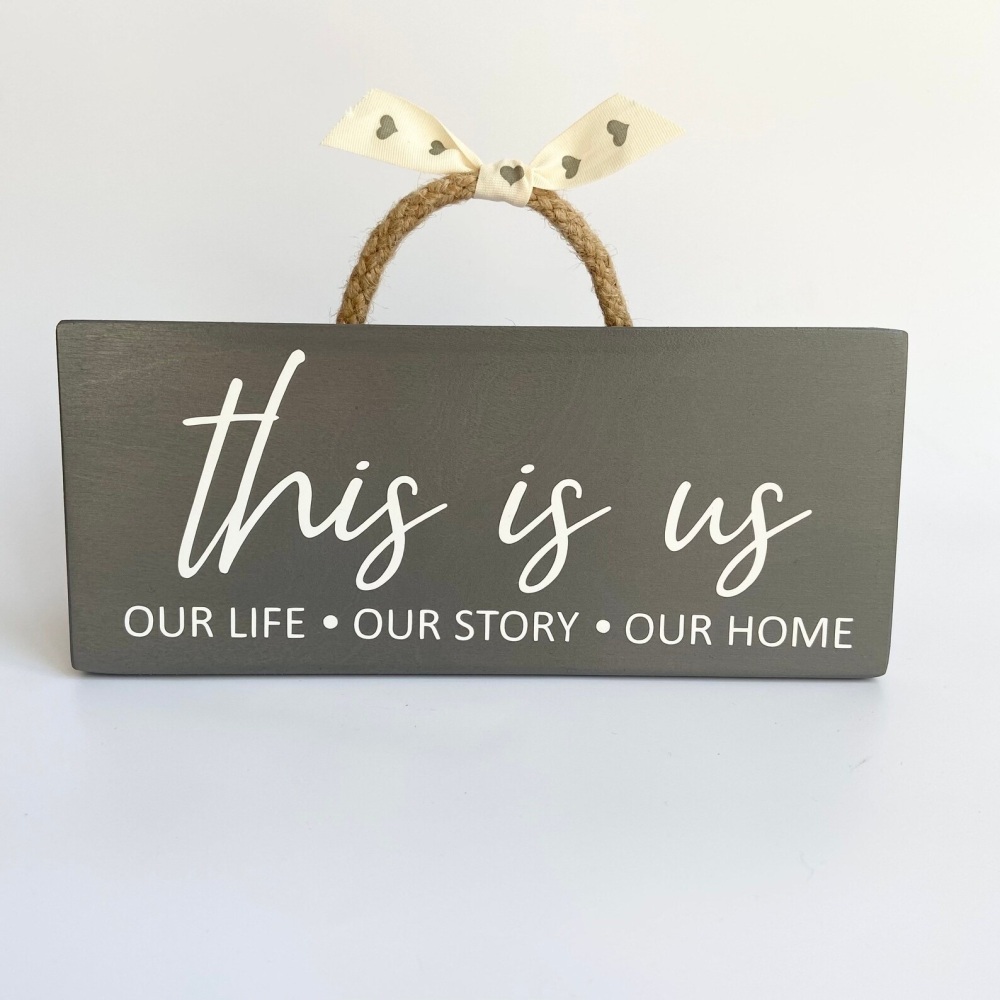 This Is Us Sign