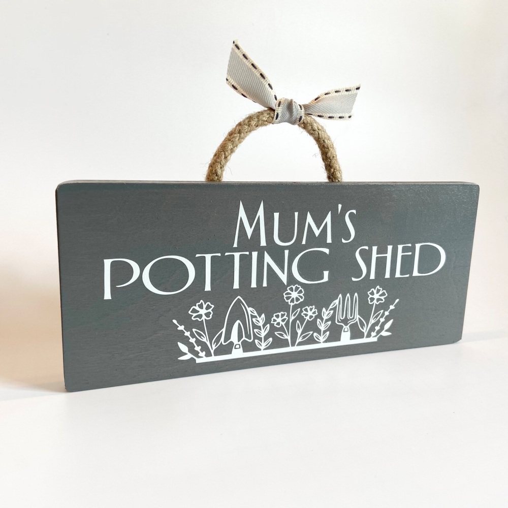 Potting Shed Sign - personalised