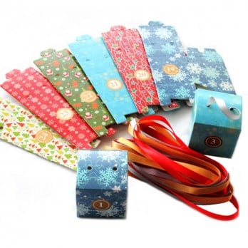 Advent Calendar Kit - 24 x 4.5cm - Assorted - Pack of 24 -  AVAILABLE AUGUS