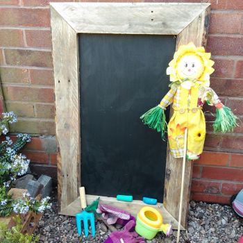 Chalkboard with Wooden Frame - 30 x 45cm - Each