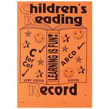 Children's Reading Record Books - 21 x 15cm - Pack of 25