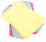 Pastel Assorted Card - Please Select Size - 280microns - Pack of 100