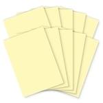 Pastel Yellow Card - Please Select Size - 200microns - Pack of 100