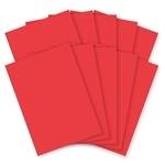 Bright Red Card - Please Select Size - 280microns - Pack of 100