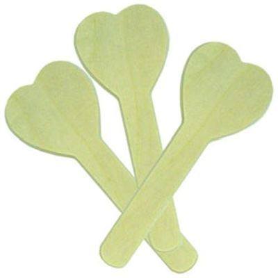 Hearts Wooden Craft Sticks - Pack of 10