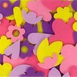 Foam Flowers - Assorted - Pack of 60