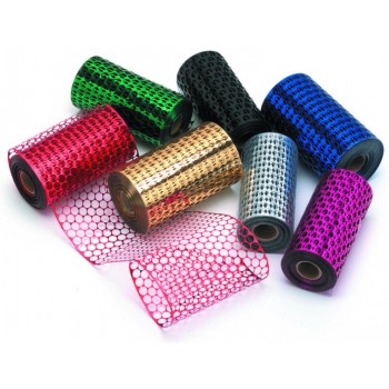 Sequin Mesh (Punchinella) - Assorted - Pack of 5