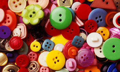 Buttons - Assorted - 500g