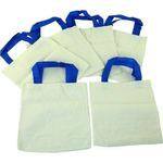 Cotton Bags - Small - 22 x 22cm - Pack of 6