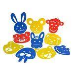Animal Mask Stencils - Assorted - Pack of 10