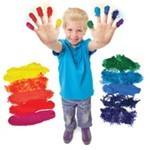 Finger Paint Sensations Kit - Assorted - Pack of 10