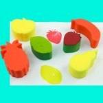 Fruit Painting Sponges - Assorted - Pack of 6