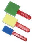 Sponge Painting Brushes - Assorted - Pack of 3