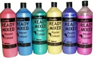 Ocaldo Pearlescent Ready Mixed Paint Set - Assorted - Pack of 6