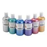 Fabric Paint - Pearlescent - Assorted - Pack of 6 x 150ml