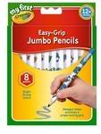 Crayola Jumbo Decorated Pencils - Assorted - Pack of 8 - 1 Year +