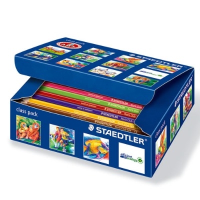 Staedtler Noris Club Colouring Pencils - Assorted - Class Pack of 144