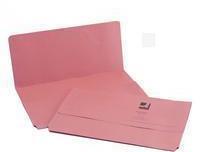Foolscap Document Wallet - Pink - 285gsm - Pack of 50