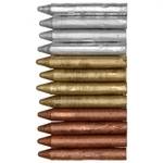 Metallic Crayons - Assorted - Pack of 48