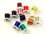 Coloured Wire Spools - Assorted - Pack of 12 x 4.5m
