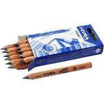 Lyra Ferby HB Graphite Beginners Pencils - Half Length - Pack of 12