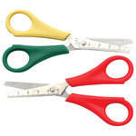 Right Handed Ruler Safety Scissor - 13cm - Per Pair