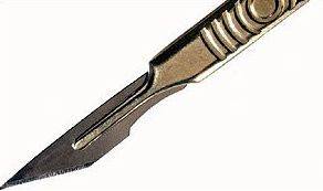 Schoolcraft Metal Scalpel Knife - Pack of 10