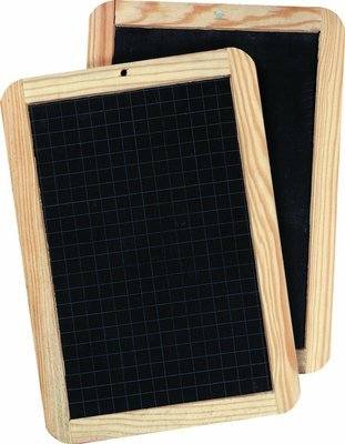 Mini Double Sided Blackboards - 26 x 18cm - Pack of 10