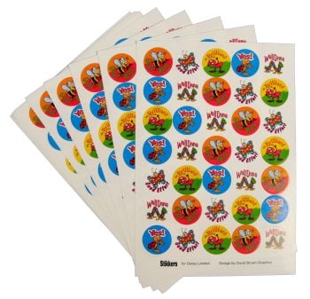 Bugs & Insect Stickers - Assorted - Pack of 420