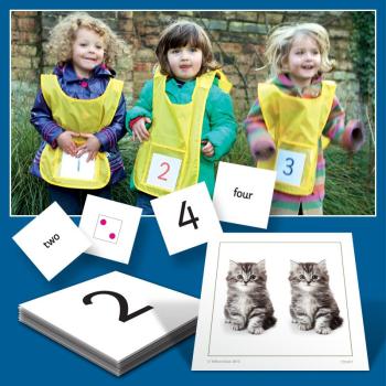 Active Numbers Cards - Assorted - Pack of 52