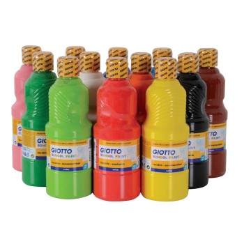 Giotto Washable Paint - Select Colour - 500ml - Each