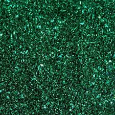 Glitter Flakes - Green - 1kg Bag