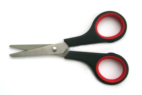 Soft Grip Blunt/Sharp Scissors - 12.5cm - Pack of 12