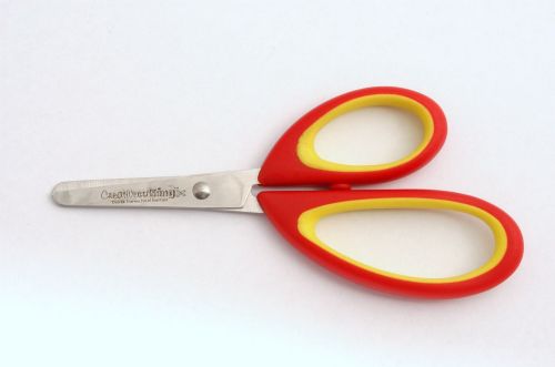 Elongated Soft Grip Scissors - Right Handed - Per Pair