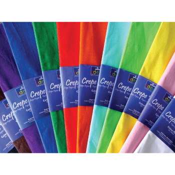 Crepe Paper - Please Select Colour - 51cm x 3m - Pack of 10