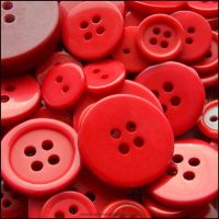 35g Red Mixed Buttons