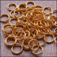<!-- 027 -->8mm Gold Split Rings
