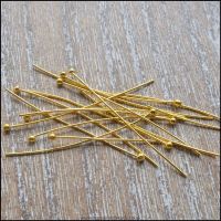 35mm Gold Ball Head Pins