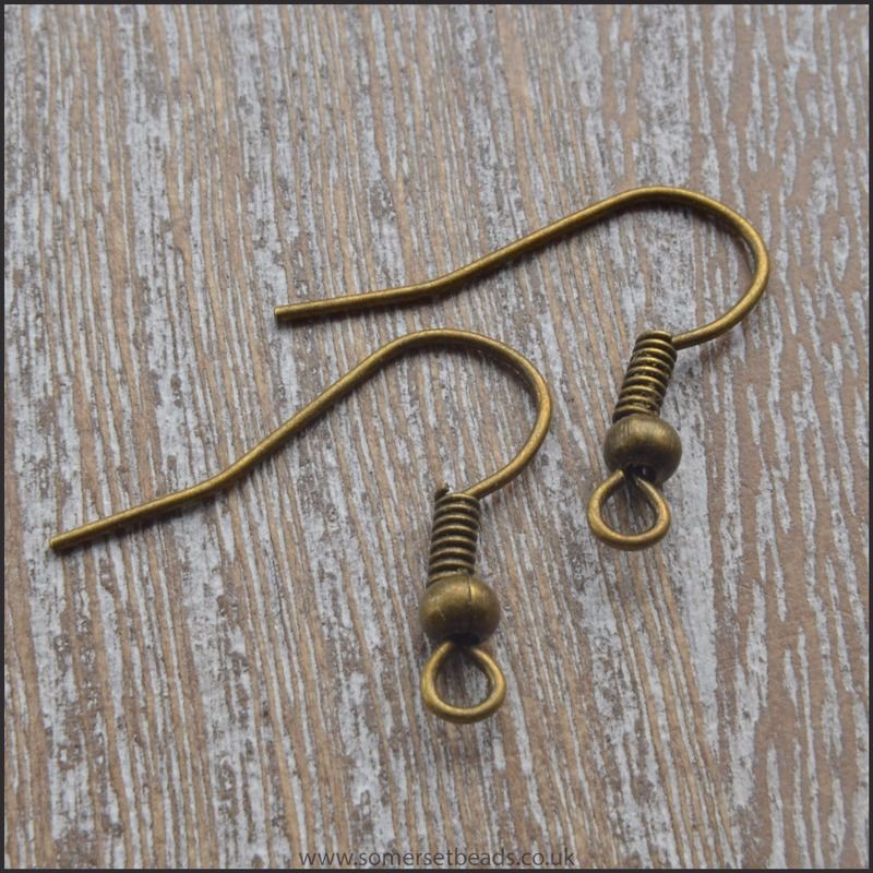 Bronze Shepherd Hook Ear Wires