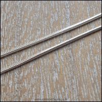 16in Silver Plated Snake Chain Necklace