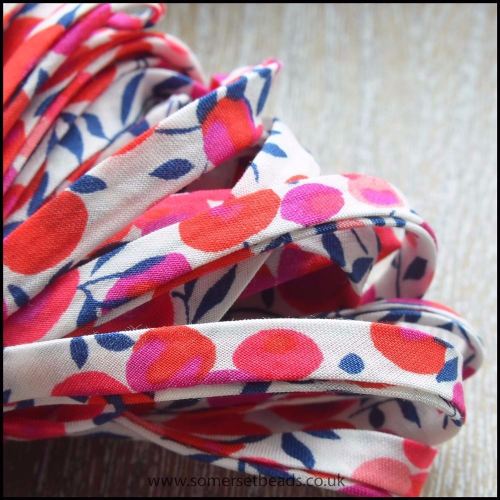 Liberty of London 4mm Spaghetti Cord in Wiltshire Fuschia / Pink