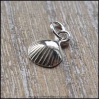 Sterling Silver Clam Shell Charms