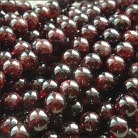 Garnet Semi Precious Beads