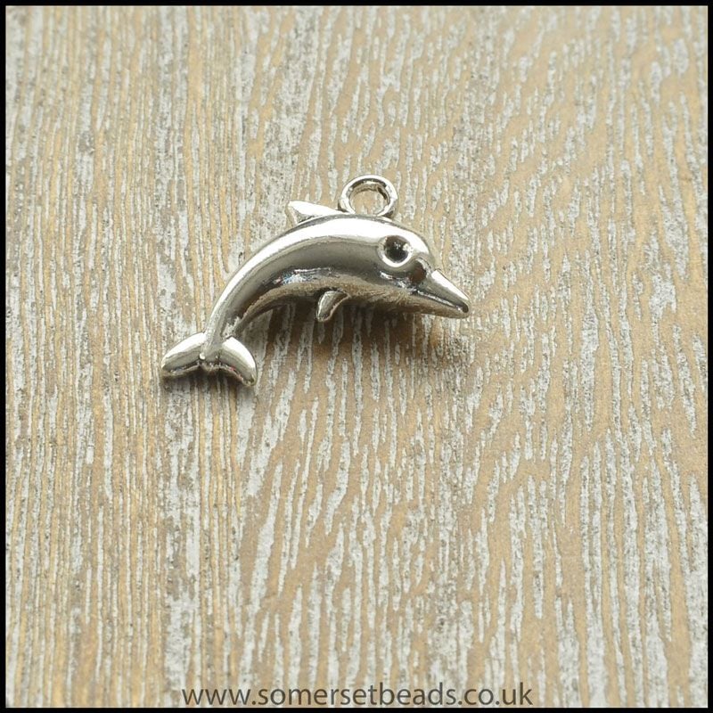 Silver Dolphin Charms 