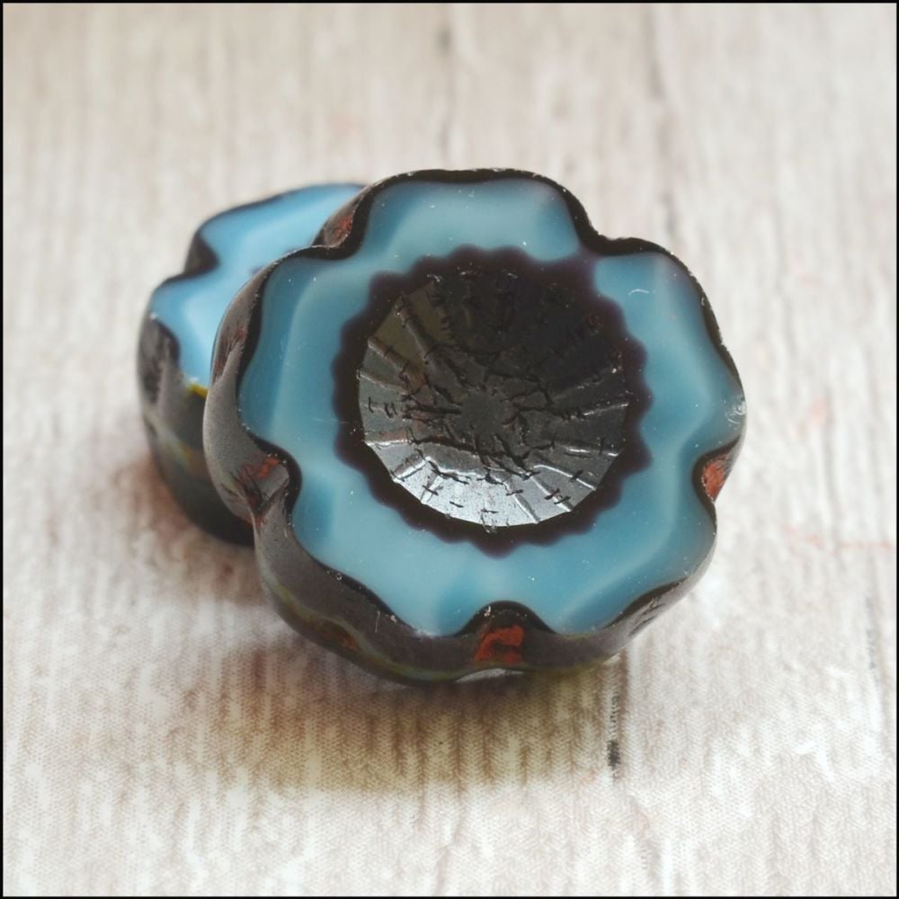 Czech Glass Flower Beads UK Somerset Beads