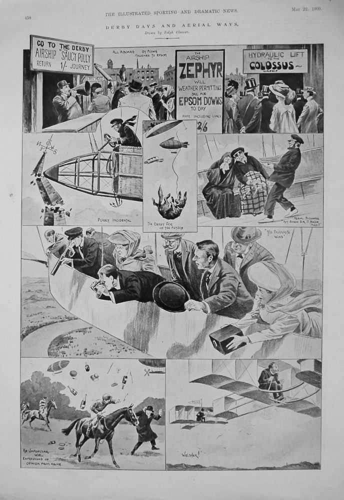 Derby Days and Aerial Ways. 1909