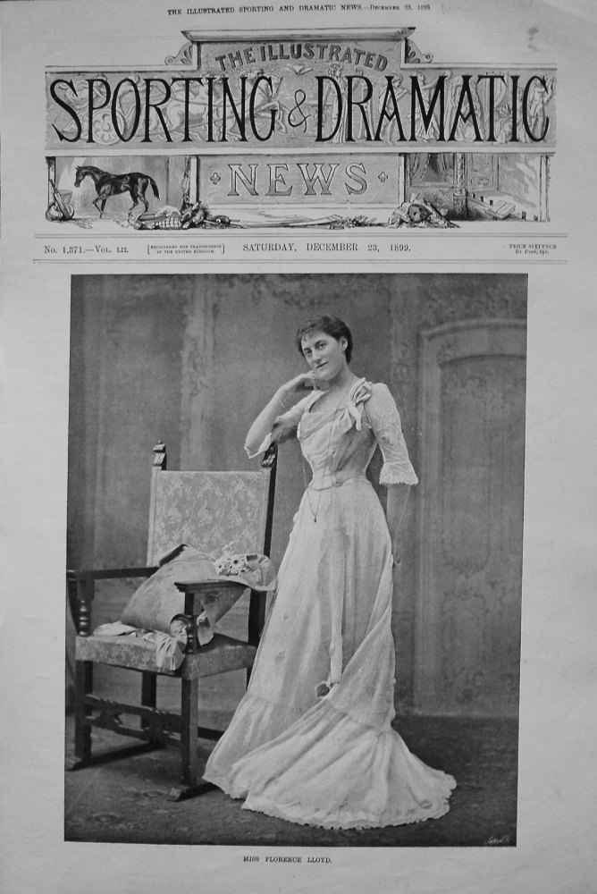 Miss Florence Lloyd. 1899