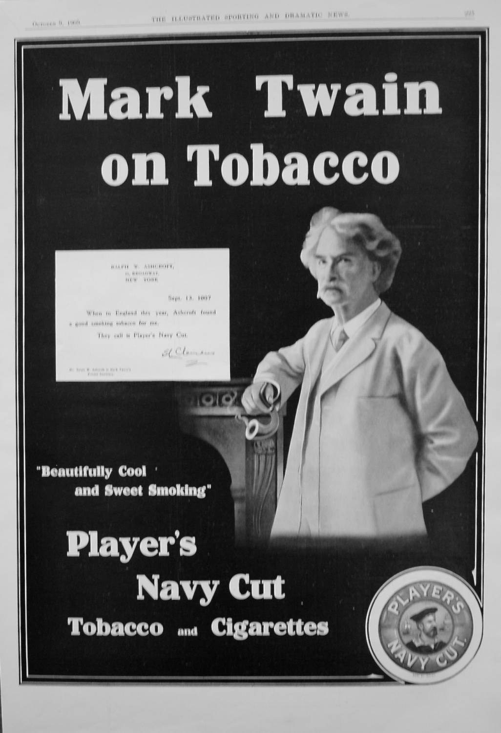 Player's Navy Cut 1909