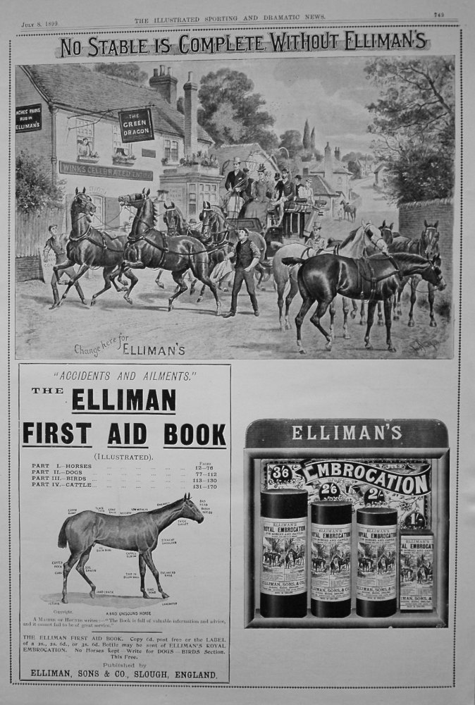 Elliman, Sons & Co. July 8th 1899.