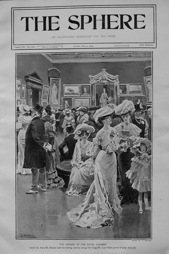 The Opening of the Royal Academy. 1905